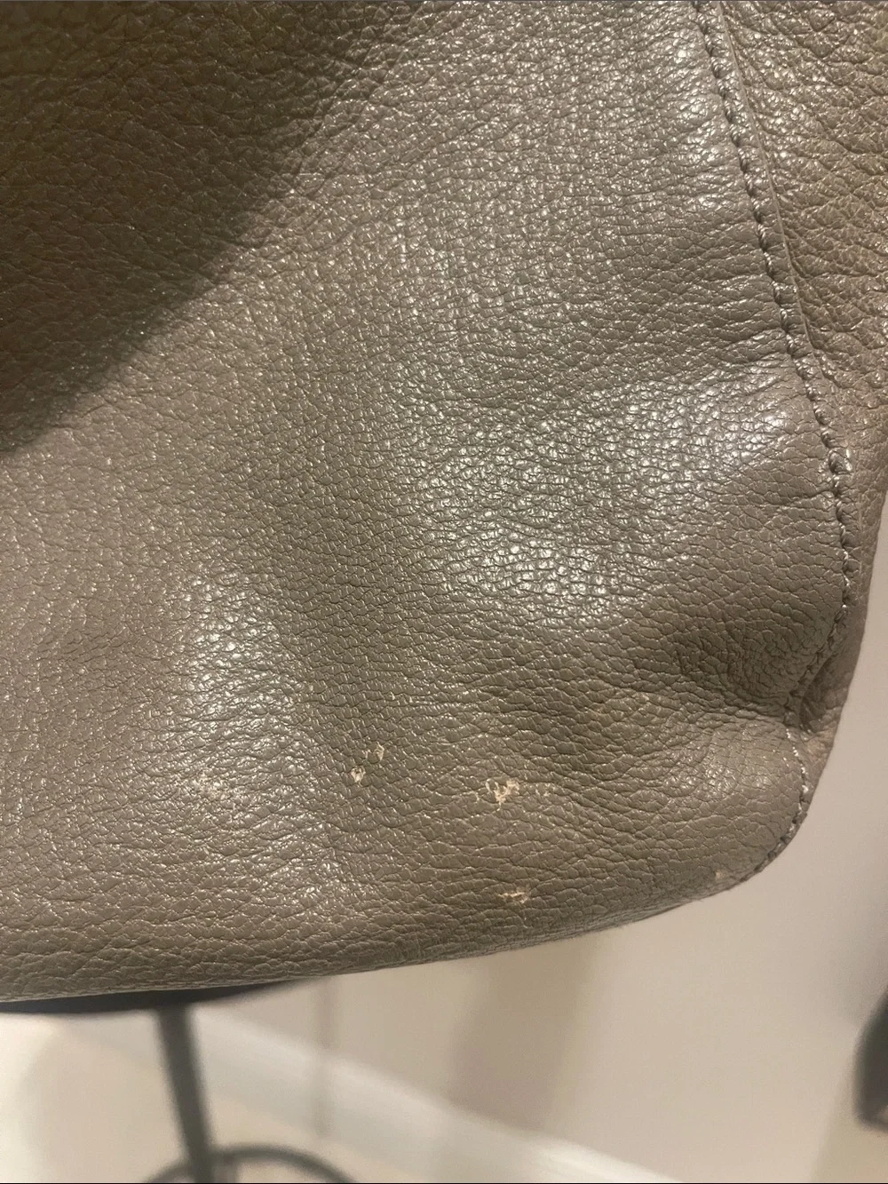Tory Burch slouchy pebbled leather hobo bag as is
